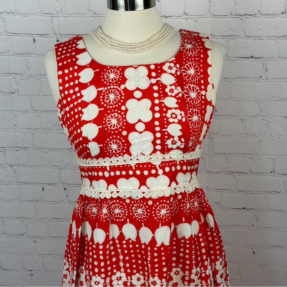 Alex Coleman 70s Vintage Maxi Dress (NO SIZE) Whimsical, Twee, Mod, Cottage - Picture 3 of 16